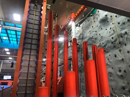 Easy Installation Kids Climbing Wall Customizable Multi Color